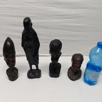 Statuine in legno pregiato