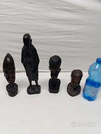 Statuine in legno pregiato