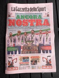 GAZZETTA TENNIS ITALIA VINCE COPPA DAVIS 2024