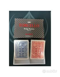CARTE DA GIOCO DAL NEGRO TORCELLO RAMINO E BRIDGE