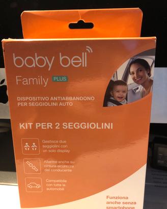 Kit antiabbandono per due seggiolini