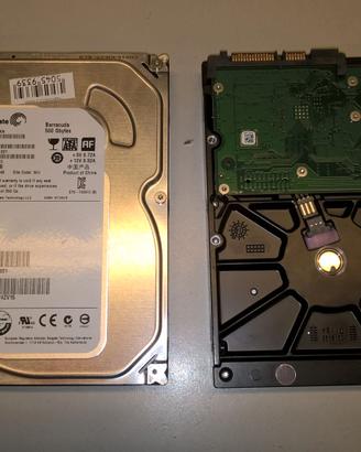 2 Hard disk Seagate 500GB SATA 3,5"
