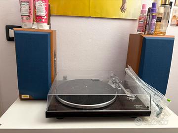 Giradischi con casse esterne