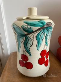 Vaso contenitore amarene SIC anni 70