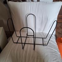 portariviste in metallo 