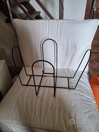 portariviste in metallo 