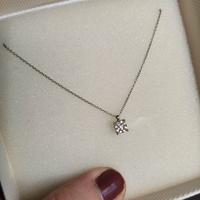 Punto luce in oro bianco 