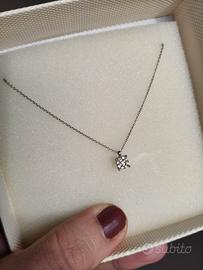 Punto luce in oro bianco 