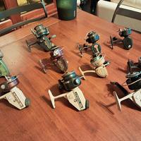 Lotto mulinelli da collezione Abu,Mitchell,Alcedo