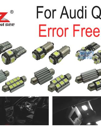 KIT 25 LAMPADE LED INTERNE PER AUDI Q7 4L 2005-201