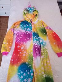 Pigiamone Tuta intera Unicorno 