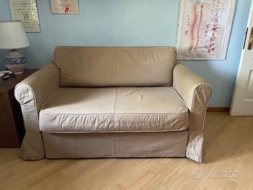 divano letto Ikea 2 posti doppia fodera