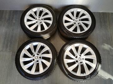Cerchi e gomme skoda octavia pirelli m+s 18