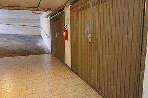 Garage con comoda rampa posto al piano interrato