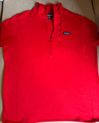 Patagonia felpa sci rossa taglia xl