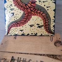 Salvador Dalí - Piastrella "La Stella Marina"