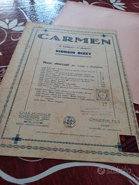 Spartiti musica operistica da camera classica