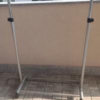 asta portatile porta abiti 