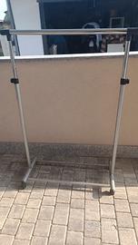 asta portatile porta abiti 