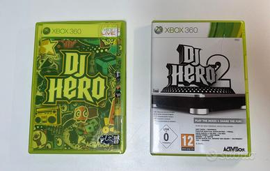DJ Hero 1 e 2 per xBox 360