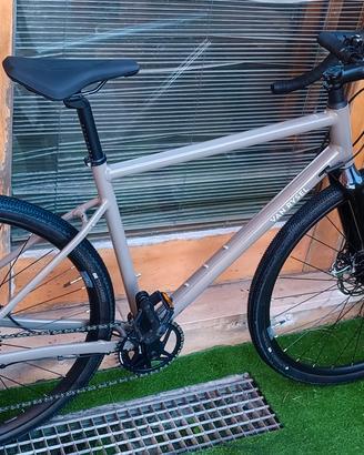 Bici gravel GRVL AF Microshift Sword 1X10V marrone