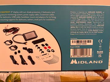 Navigatore per moto Bikeplay Guardian Midland