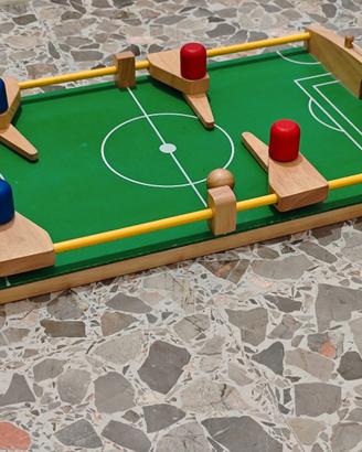 Voilà S909B - Biliardino gioco da tavolo in legno