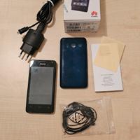 Huawei Ascend Y300 + cover blu