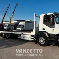 IVECO 260S36 CARRELLONE/PIANALE 3 ASSI 6X2 traspor