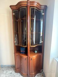Vetrina Credenza Classica legno massello