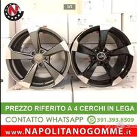 Cerchi in lega Rotor 19 pollici A3 A4 A5 A6 Q2 Q3