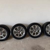 4Pneumatici 195/55 R16cerchi in lega da16 PuntoEvo