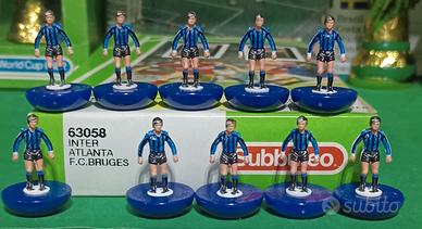 Subbuteo ref 58 Atalanta Inter Bruges 