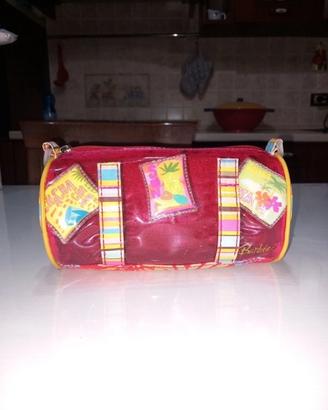Borsa cilindrica Barbie vintage an 2000 Mattel Y2K