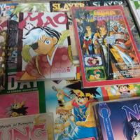 Lotto fumetti Manga altri non in foto