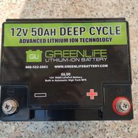 Batteria di servizio al litio 50 Amp