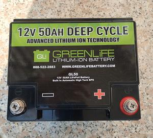Batteria di servizio al litio 50 Amp