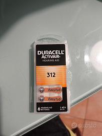 Batteria Duracell Activair Hearing Aid