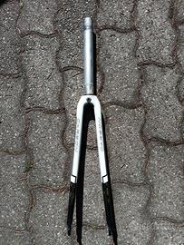 forcella bici da corsa carbonio