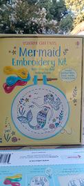 Usborne, Kit di ricamo Sirenetta (Inglese)