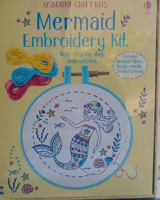 Usborne, Kit di ricamo Sirenetta (Inglese)