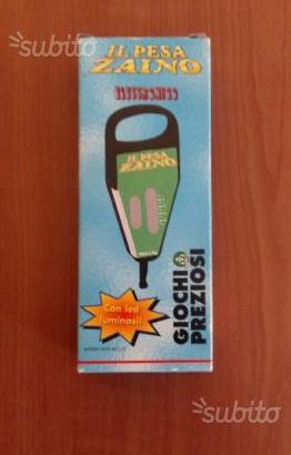 Il pesa zaino Giochi Preziosi anni 90