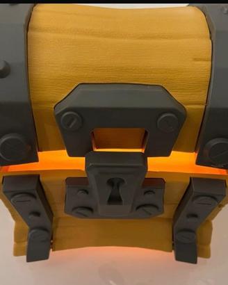 Baule Fortnite con Luce LED - Forziere Bottino