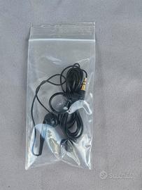 blocco di 100 pz di auricolari con filo 3,5