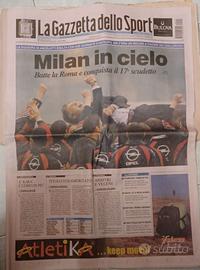 Milan in Cielo 17^ scudetto