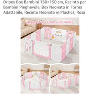 recinto pieghevole per bambini