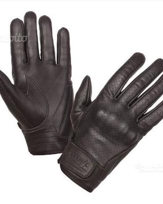 Guanti Moto Pelle MODEKA HOT CLASSIC Neri Vintage