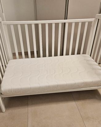 lettino bambini giardani  con materasso