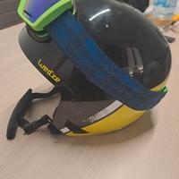 Casco da sci e occhiali Decathlon