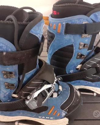 Vans scarponi Snowboard + attacchi step-in